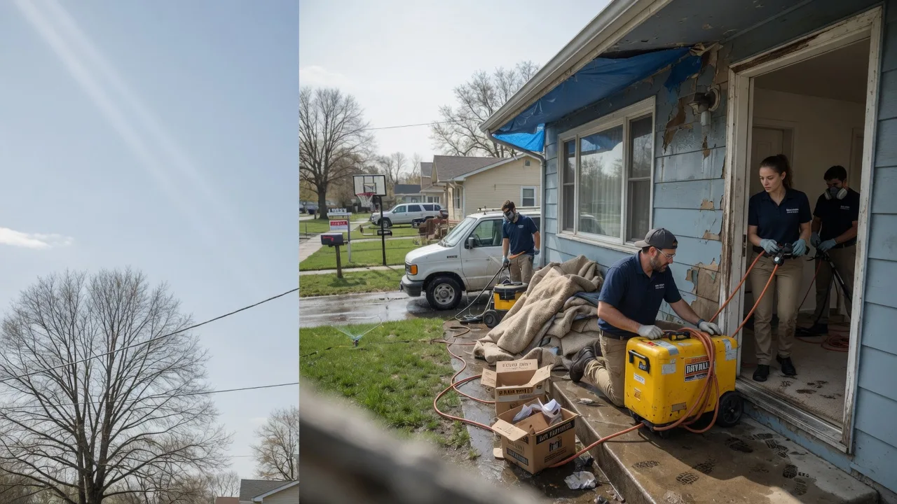 Basement Flood Cleanup in Owanka, SD near me